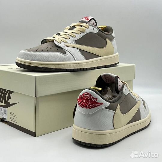 Кроссовки мужские Nike Jordan 1 Travis Scott