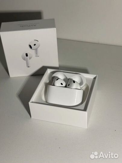 Наушники apple airpods 4 с шумоподавлением