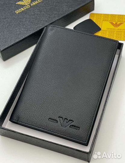 Обложка на паспорт натуральная кожа