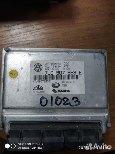 Блок управления подвеской Porsche Cayenne 2003 9P