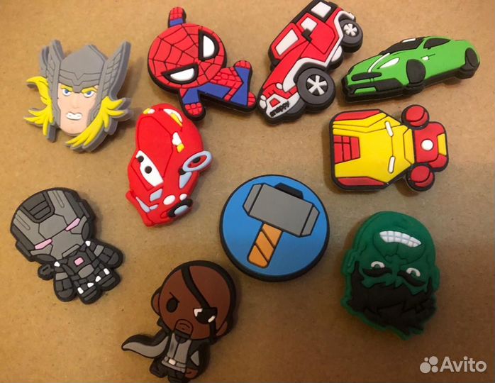 Джибитсы для crocs набором новые