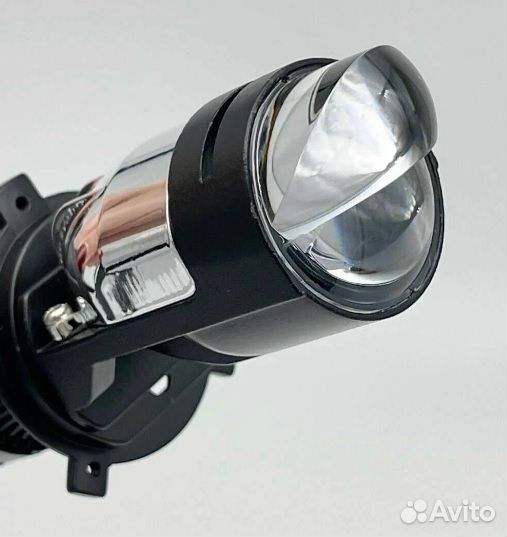 Светодиодные LED лампы H4 с линзой