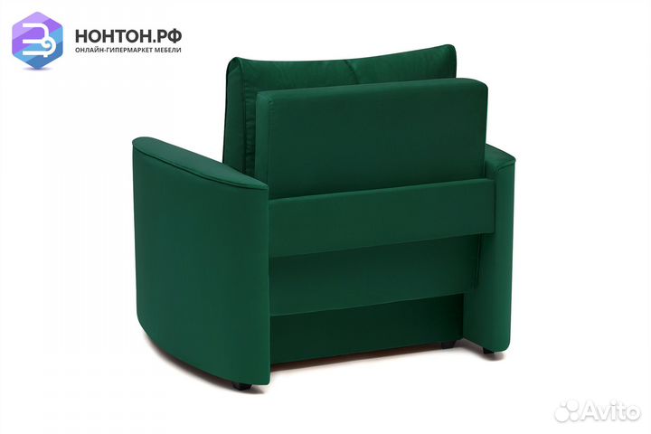 Кресло еврокнижка Колибри изумрудное