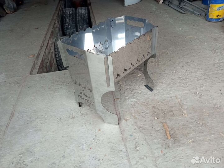 Лазерная резка, мангал