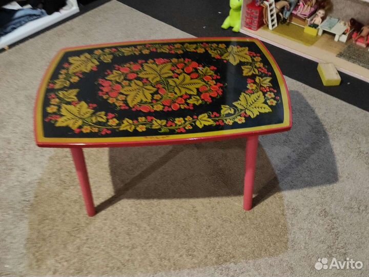 Столик хохлома детский