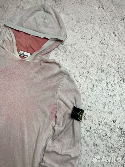 Stone island hand sprayed hoodie(М) оригинал