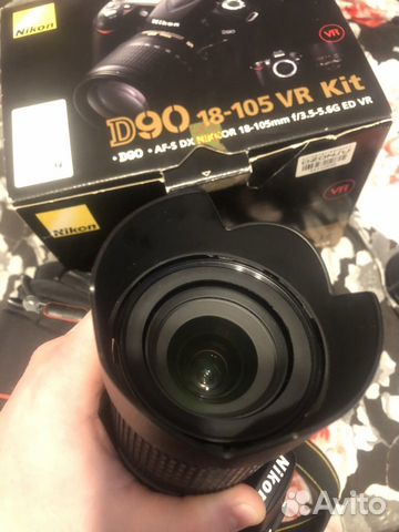 Nikon D90 18-105 VR Kit объявление продам