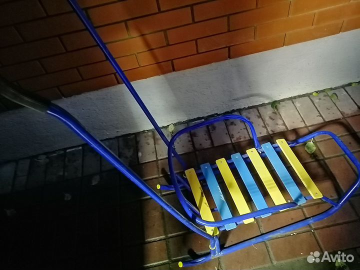 Детские зимние санки