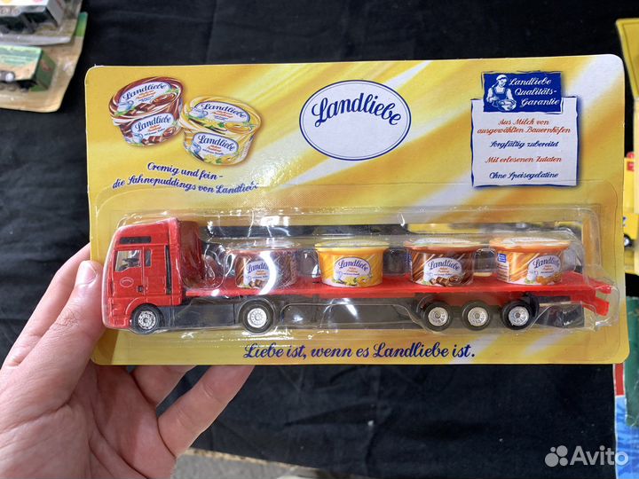 Модели грузовиков рекламные из Германии