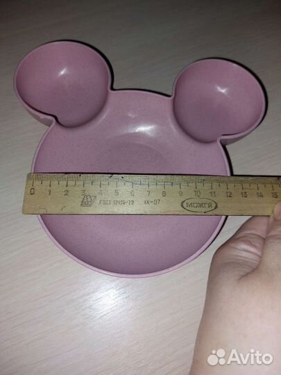 Тарелка детская секционная