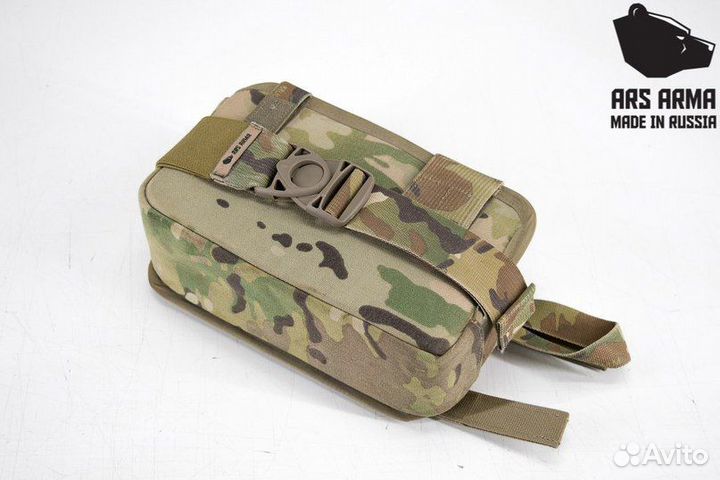 Подсумок РПК отрывной черный старопошив (Ars Arma)