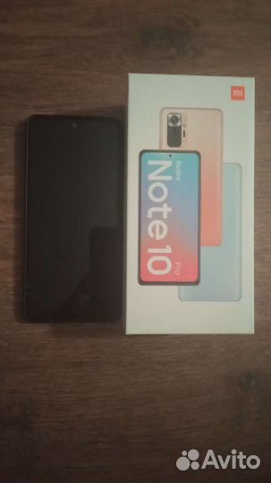 Xiaomi redmi note 10 pro 6/128 gb onyx gray