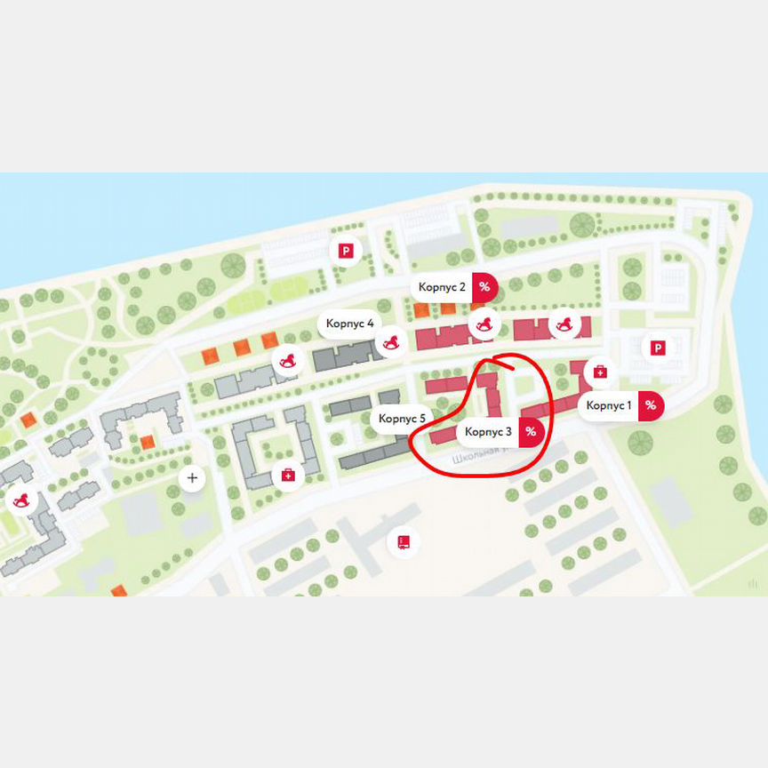 Квартира-студия, 25,1 м², 5/19 эт.