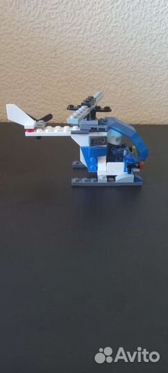 Lego city вертолет,в хорошем состоянии(аналог)