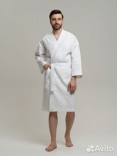 Халат банный вафельный Артикул 1641 - 1638