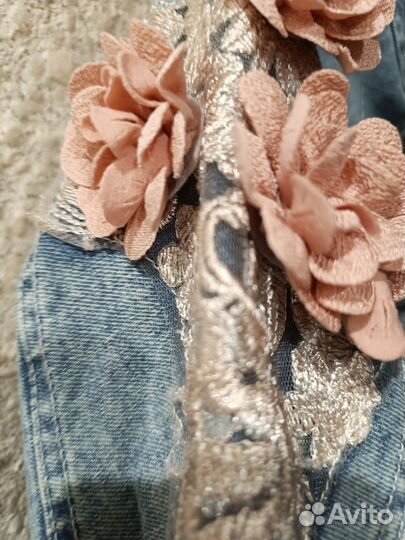 Джинсовка для девочки 110-116 р-р