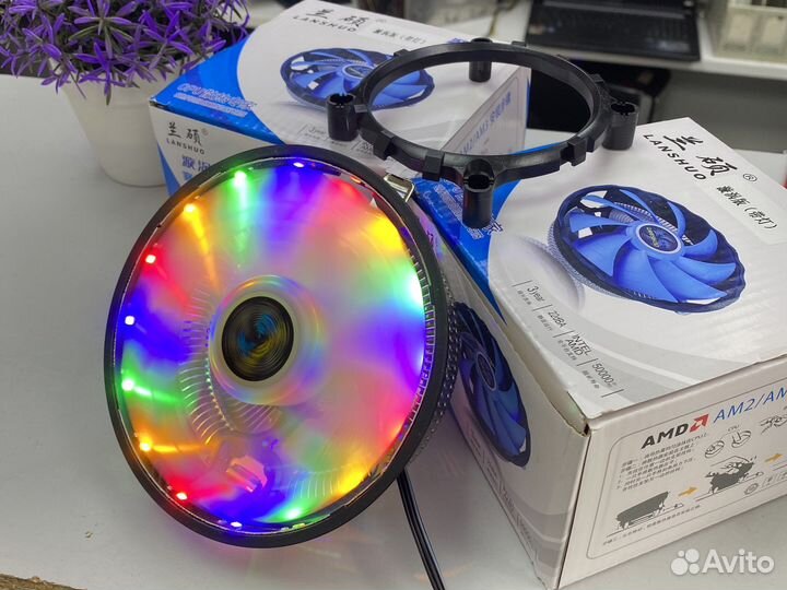 Боксовый куллер Lanshuo 400 RGB