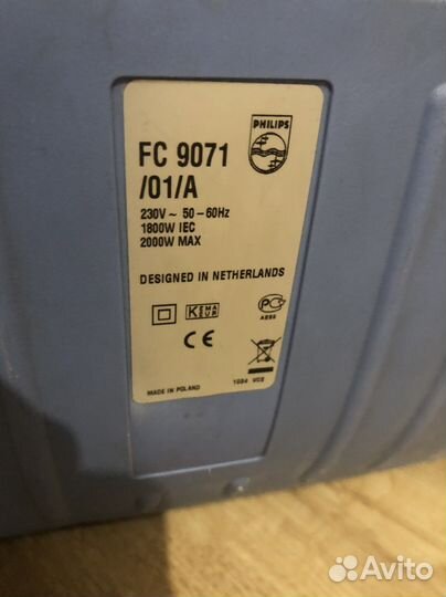 Запчасти Пылесос philips fc 9071