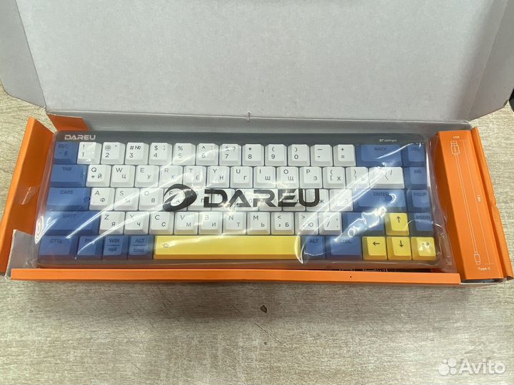 Игровая клавиатура dareu gemini EK868