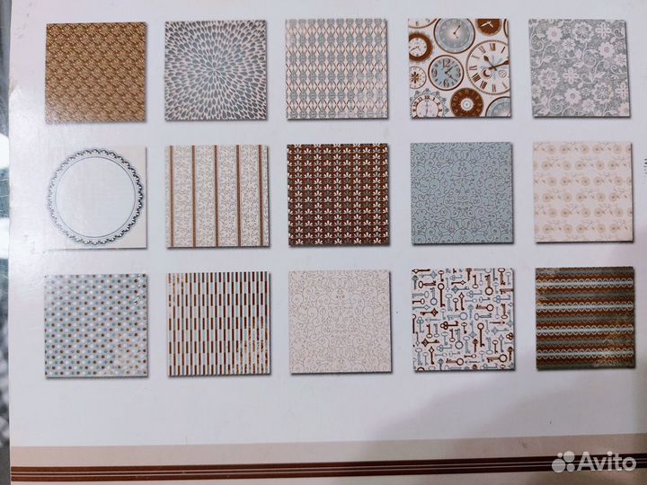 Бумага для скрапбукинга набор 