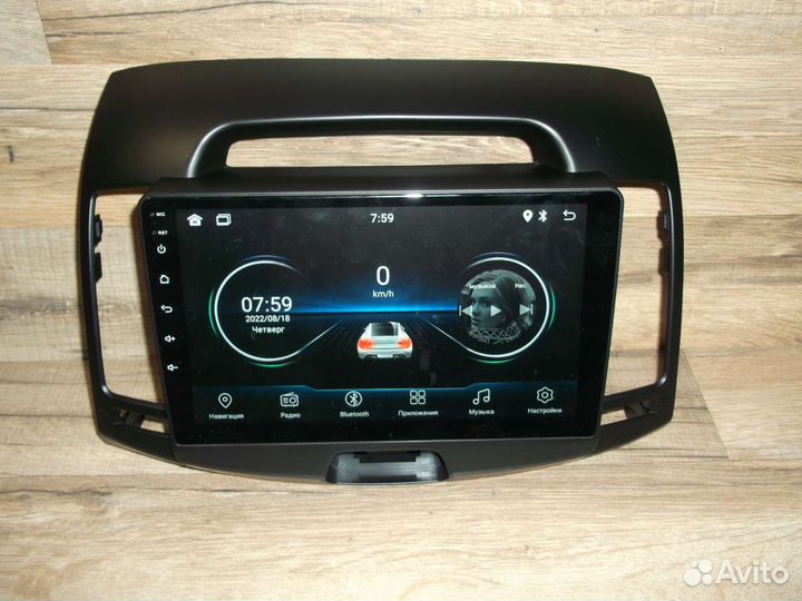 Магнитола Hyundai Elantra Android 2006-2010г