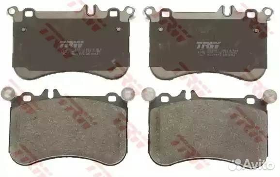 Колодки тормозные задние 153,7*92,5