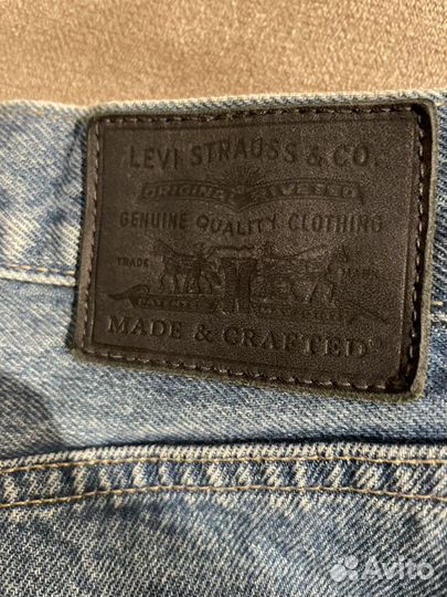 Джинсы Levis made crafted 31