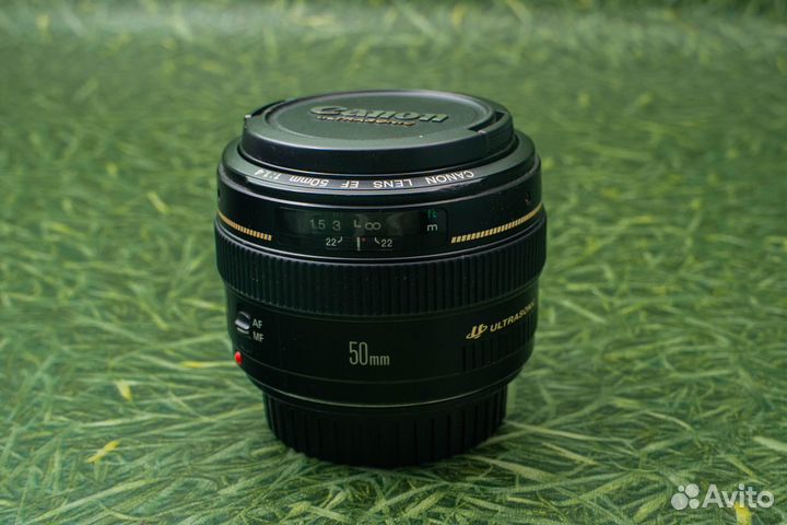 Canon EF 50mm f/1.4 USM без AF уронили