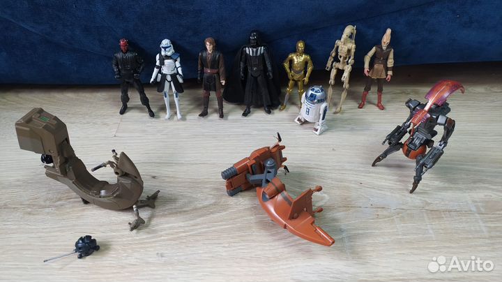Фигурки из к/ф Звёздные войны
