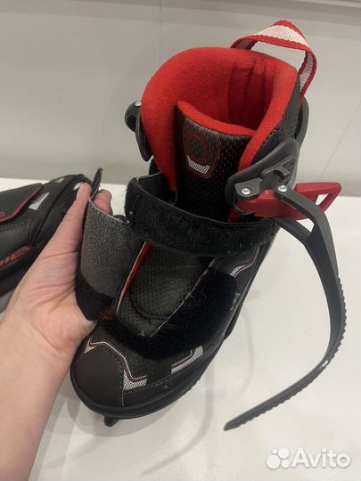 Коньки детские ростущие 32-35размер