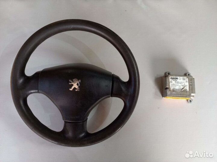 Руль с подушкой Peugeot 206 хэтчбэк 1.4 KFW