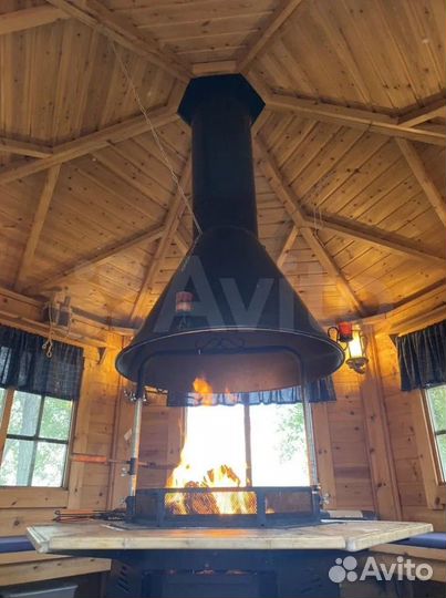 База отдыха на берегу Димитровского водохранилища