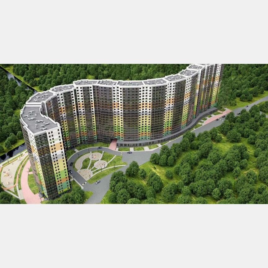 Квартира-студия, 27,9 м², 2/22 эт.