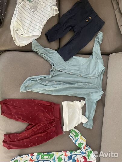 Вещи пакетом на мальчика размер 50-68