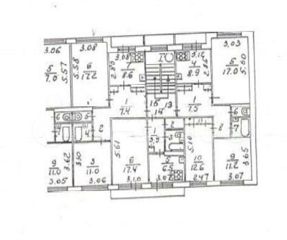 Аукцион: 2-к. квартира, 54,7 м², 5/5 эт.