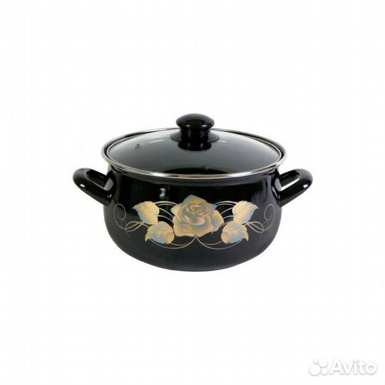 Кастрюля 4,0 л Черное золото