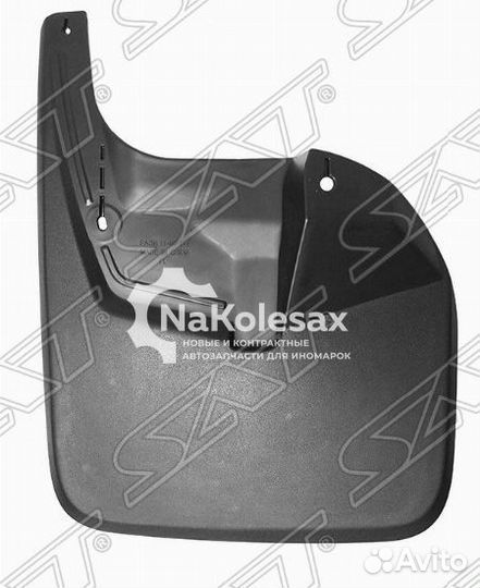 Брызговик toyota hilux revo 15- передний LH 4WD