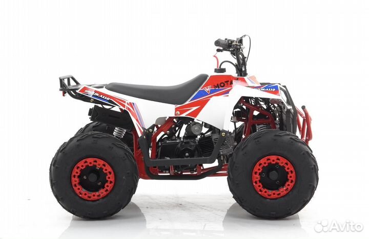 Квадроцикл 110 кубов motax grizlik A110 красный