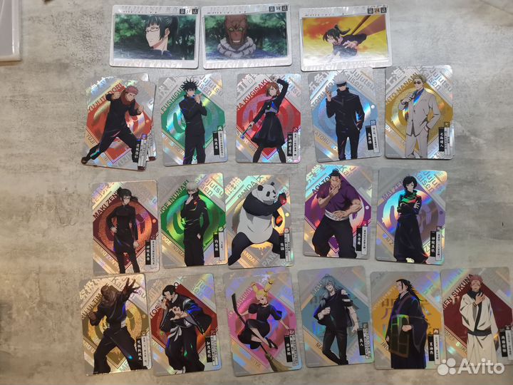 Магическая битва карточки