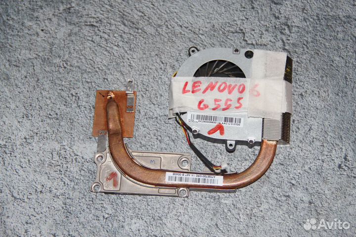 Система охлаждения ноутбука Lenovo G555