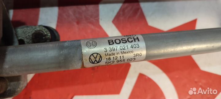 Моторчик стеклоочистителя Volkswagen 3C2955119