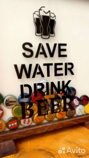 Копилка для пивных пробок крышек