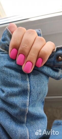 Маникюр с покрытием гель лак, наращивание гелем