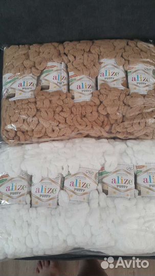 Пряжа alize puffy
