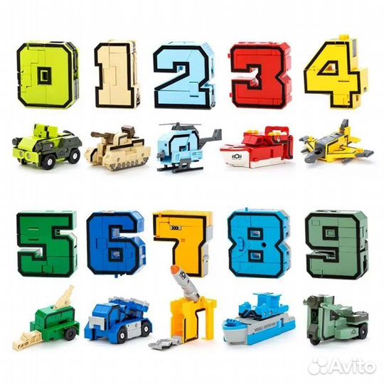 Цифры трансформеры оптом