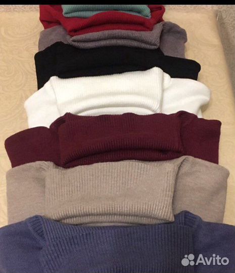 Водолазка кашемир/ шерсть S/ XXL