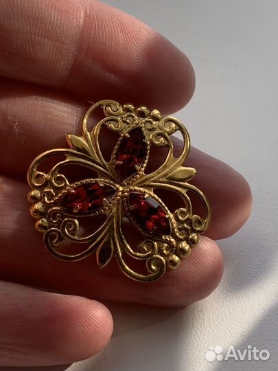 Винтажная брошь СССР