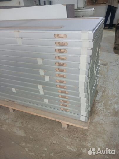 Скрытые двери под покраску