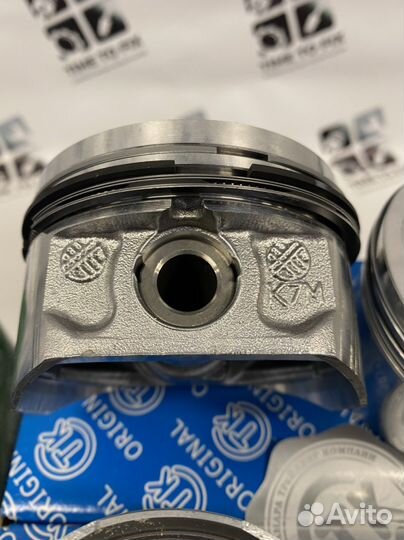 Поршни с пальцами и кольцами стк к4м к7м largus