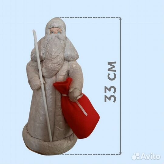 Ватный дед мороз СССР